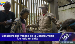 VTV: Simulacro del fracaso de la Constituyente fue todo un éxito