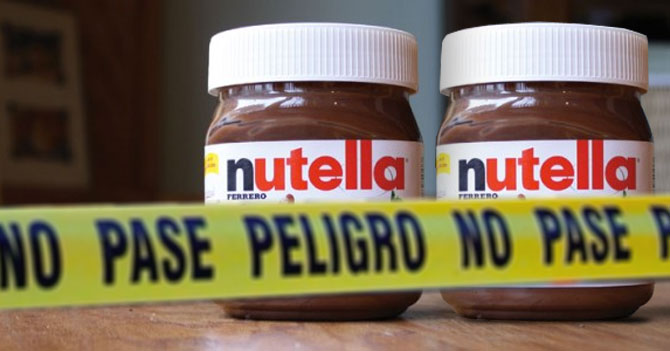 Incautan dos potes de Nutella en propiedad de Lilian Tintori