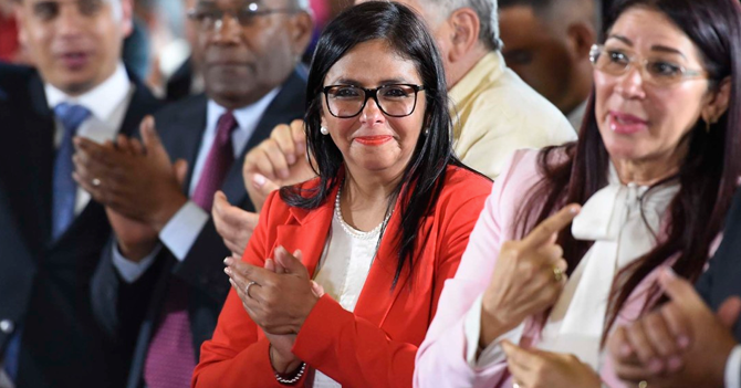 Delcy preside golpe de estado nº 174728371981 del chavismo