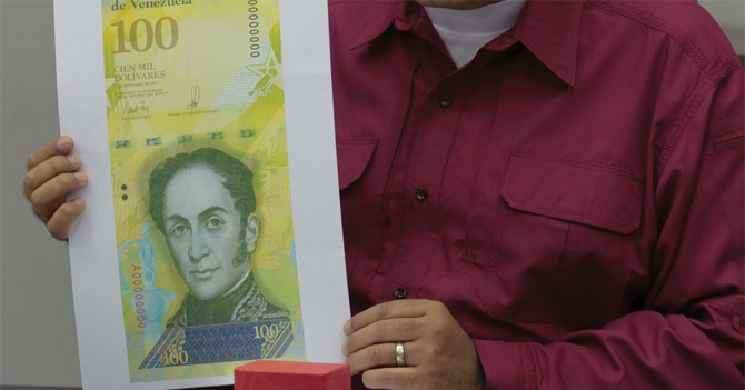 Nuevo billete de 100 revela que todos los diseñadores emigraron