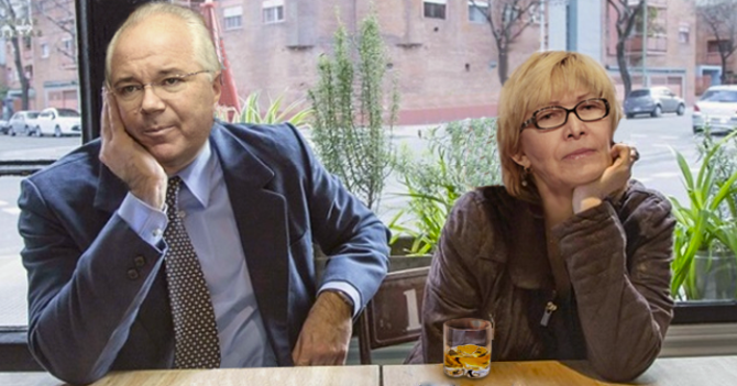 Rafael Ramírez y Luisa Ortega angustiados porque les trajeron el Single Malt japonés sin hielo