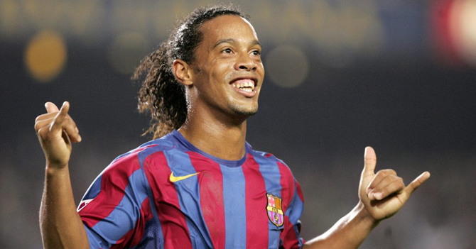 La carrera de Ronaldinho en números