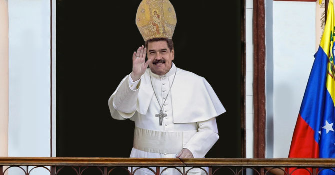 CNE proclama a Maduro como nuevo Papa