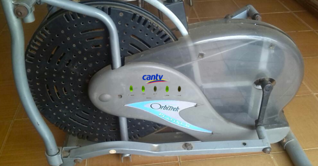 CANTV saca modem en forma de Orbitrek para que por lo menos sirva para guindar ropa