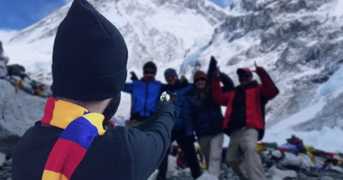 Expedicionistas denuncian que fueron robados en la cumbre del Everest por malandros caraqueños