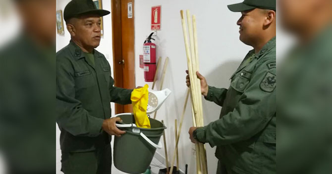 Fuerzas Armadas se preparan para invasión de la suciedad