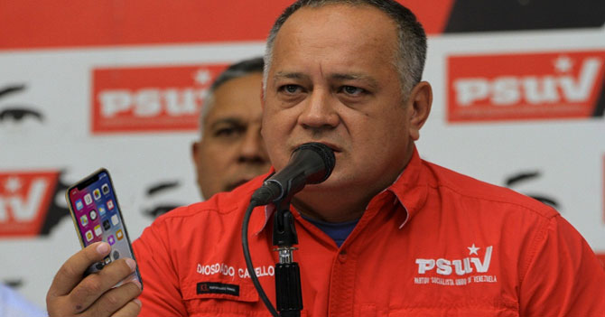 Diosdado afirma que llamó a Luisa Ortega porque se le disparó la llamada