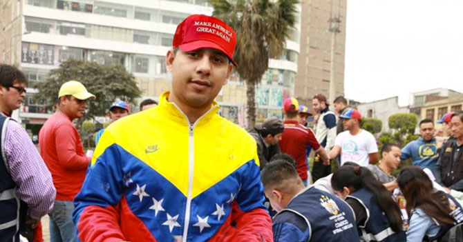 Venezolano en el exterior apoya líder populista para sentirse como en casa