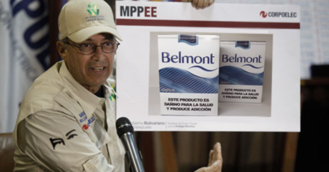 CORPOELEC anuncia que electricidad de Zulia se fue a comprar cigarros