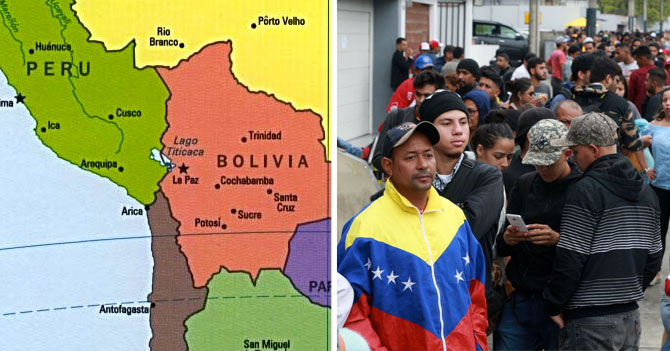 Perú ofrece salida al mar a Bolivia si se queda con algunos venezolanos