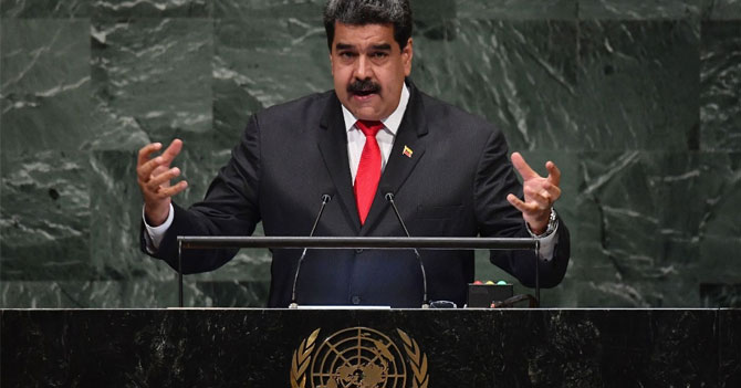 Maduro en la ONU reta a Trump a una batalla de baile