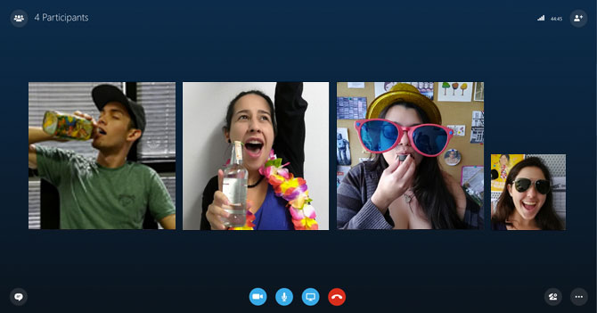 Venezolanos empiezan a rumbear por Skype