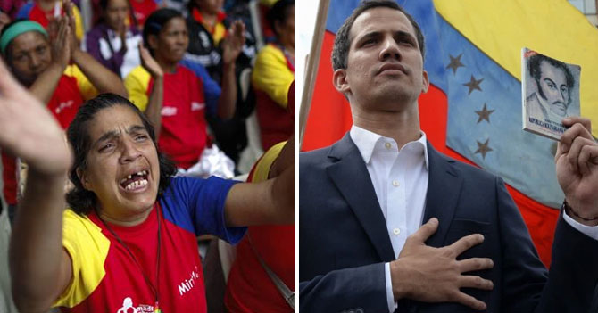 Chavistas comienzan a pedirle casa a Guaidó