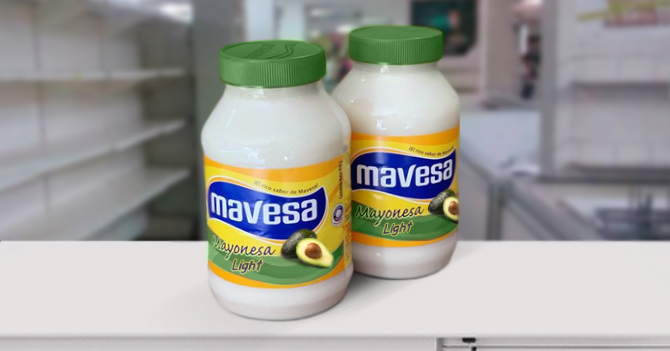 Pote de mayonesa light hecha a base de aguacate se salva de ser saqueado en Maracaibo
