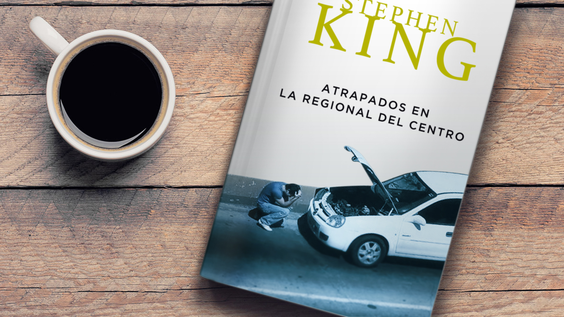 Stephen King anuncia novela de terror basada en carro accidentado en la regional del centro