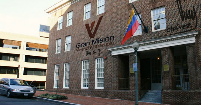 Maduro defiende embajada en Washington convirtiéndola en Misión Vivienda