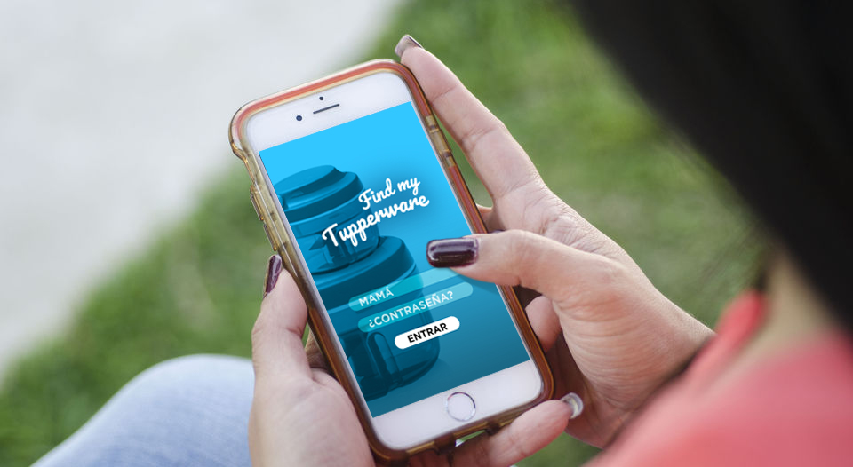 Mamá emprendedora lanza app "Find My Tupperware"