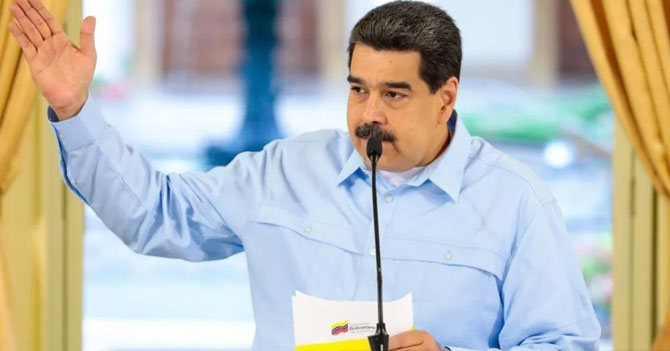 Maduro: "Me complace anunciar que Venezuela es territorio 100% libre de venezolanos"