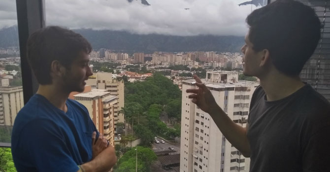 "Con este clima, Caracas parece Londres", dice chamo que nunca ha ido a Londres