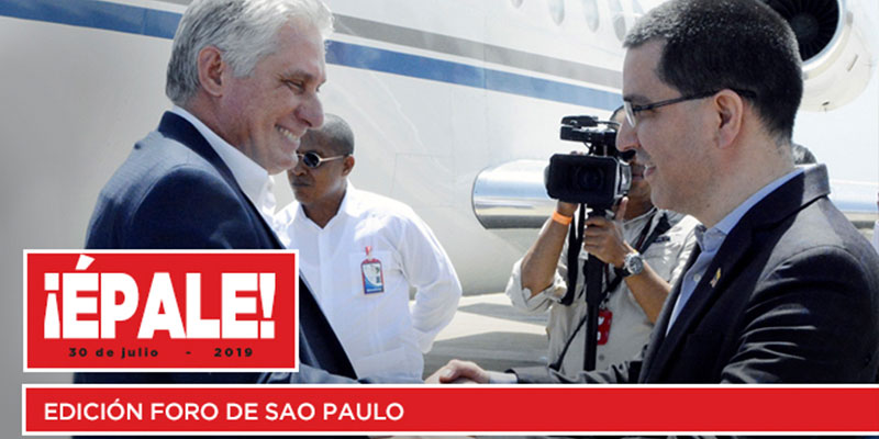 Revista ¡Épale!: Edición especial Foro de Sao Paulo