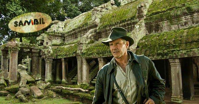 Indiana Jones descubre antiguas ruinas del Sambil