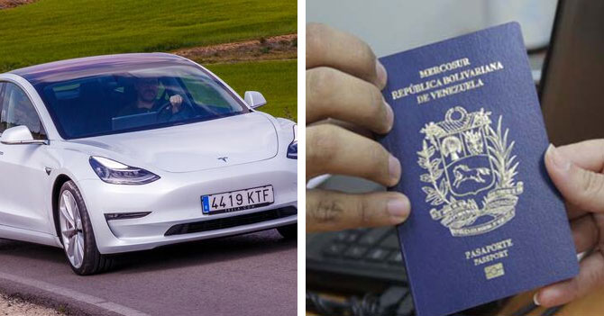 Chamo indeciso entre renovar el pasaporte o comprarse un Tesla