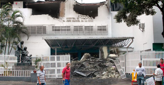 Gobierno demuele J.M. de los Ríos para evitar que reciba ayuda de ONG