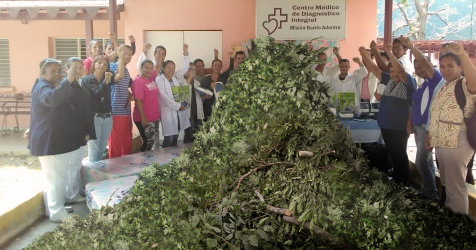 CDI se preparan para el coronavirus importando dos toneladas de ramas