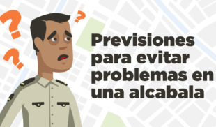 INFOGRAFÍA: Previsiones para evitar problemas en una alcabala