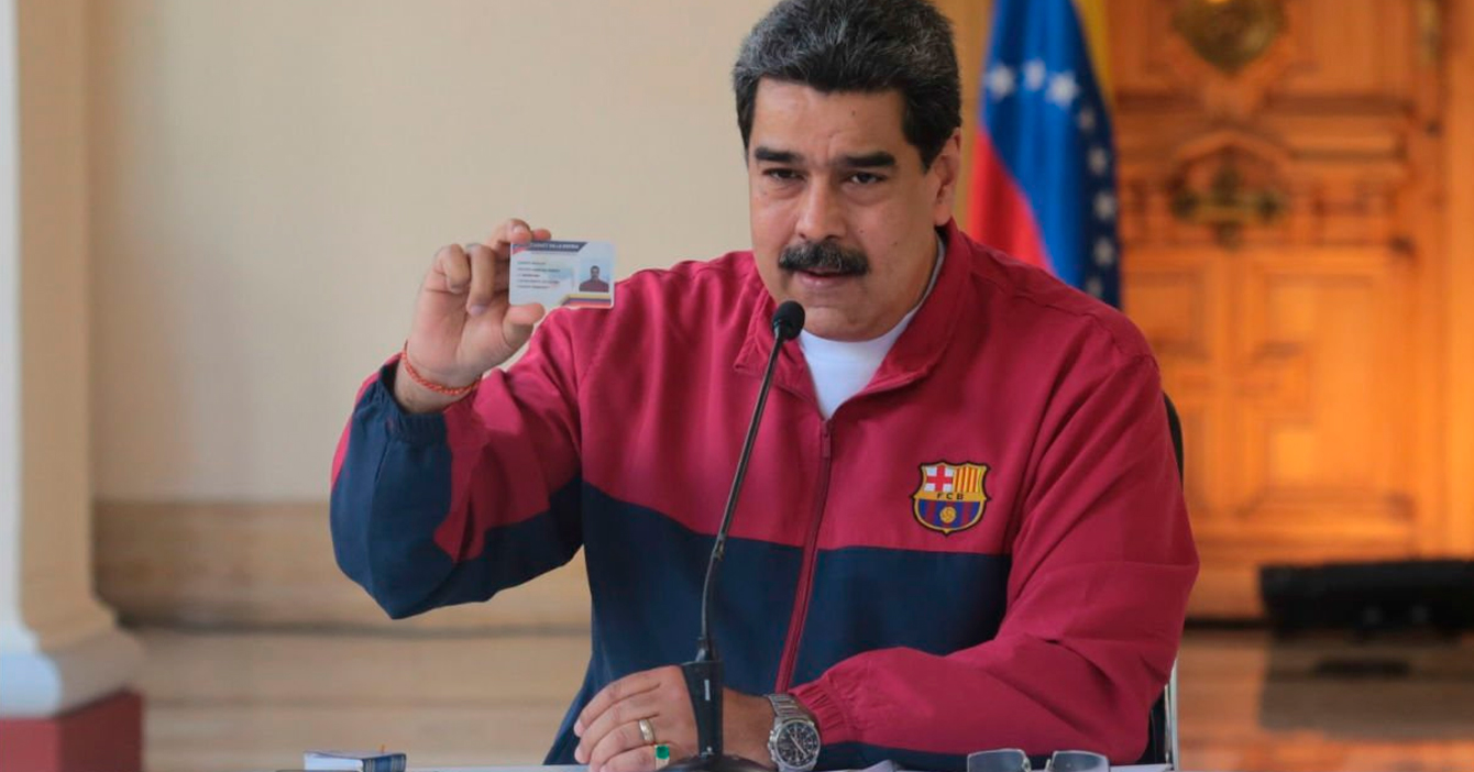 Maduro: "destrucción de la economía sigue al 100% a pesar del coronavirus"