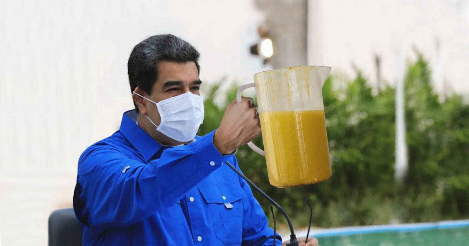 Maduro desestima caída del petróleo: "Tenemos las reservas más grandes de jugo de parchita"