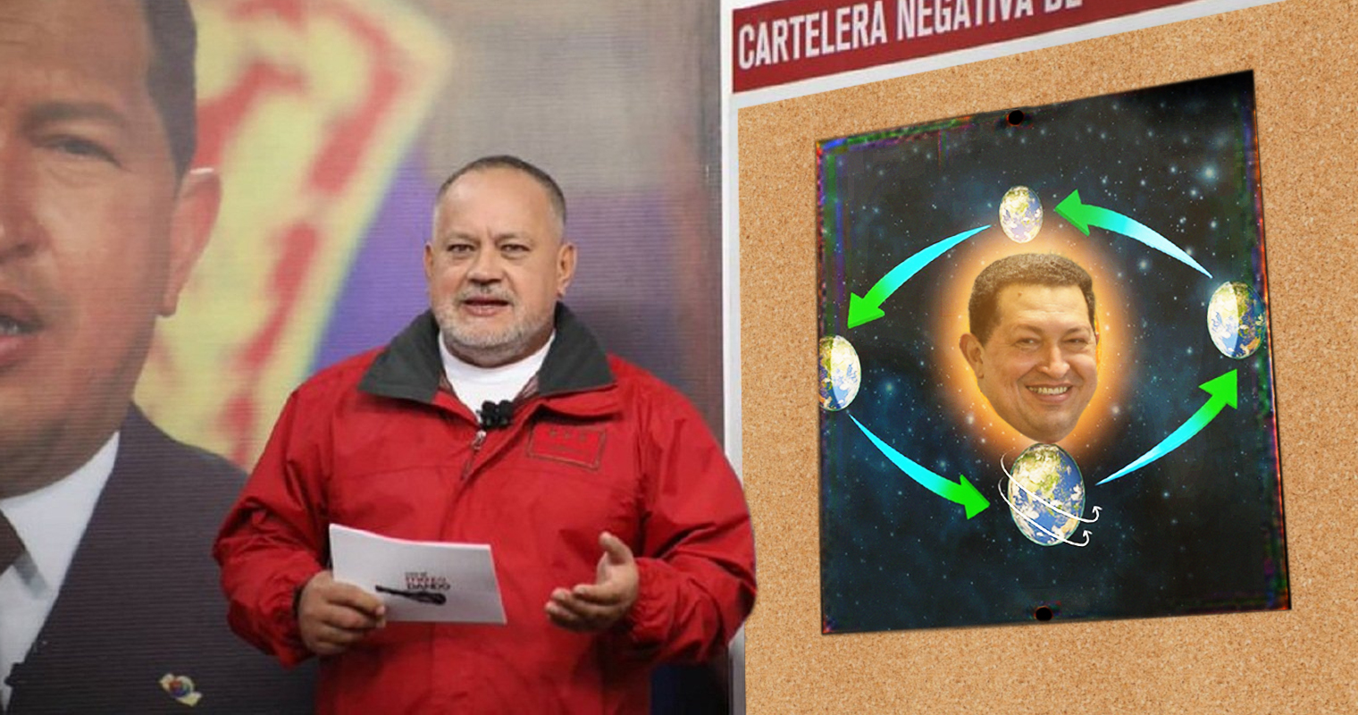 Diosdado amenaza a Galileo por negar que la Tierra gira alrededor de Chávez
