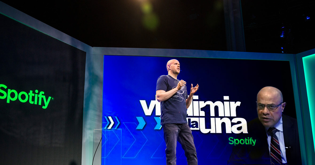 Spotify compra derechos exclusivos de Vladimir a la 1 por $100 millones