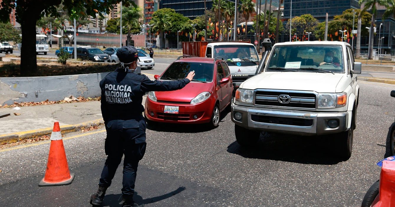 Coronavirus desiste de entrar a Municipio Libertador para no ser matraqueado en alcabala