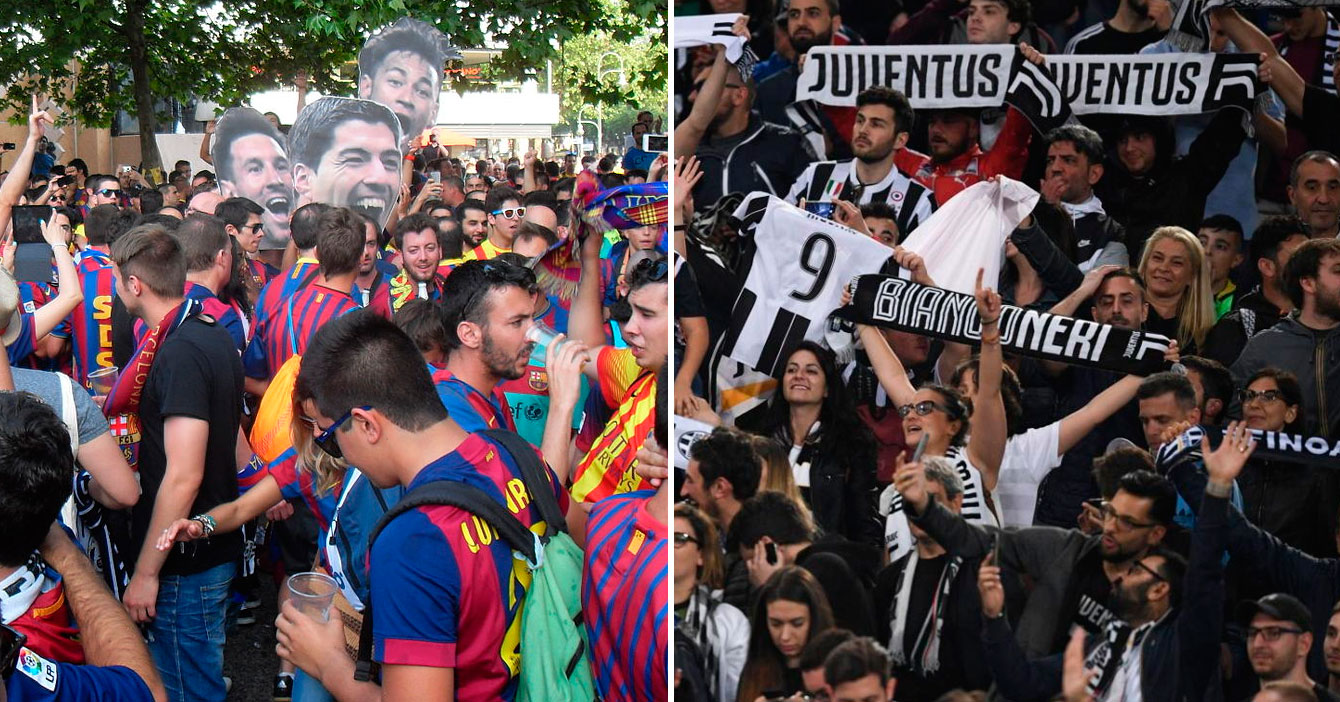 Barcelona y Juventus firman trueque de fanáticos ladillas