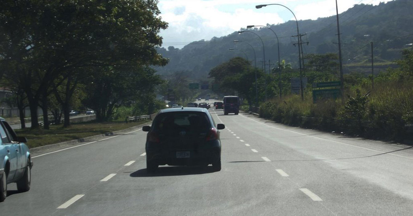 Caraqueño da vuelta por Guarenas para evitar pasar por alcabala de Las Mercedes