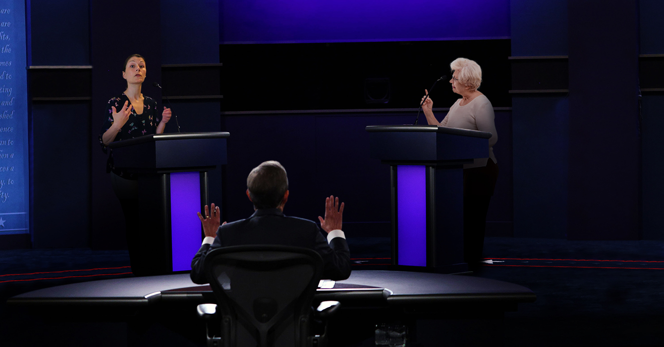 Candidatos presidenciales de EEUU serán sustituidos en próximo debate por junta de condominio de residencias Terepaima