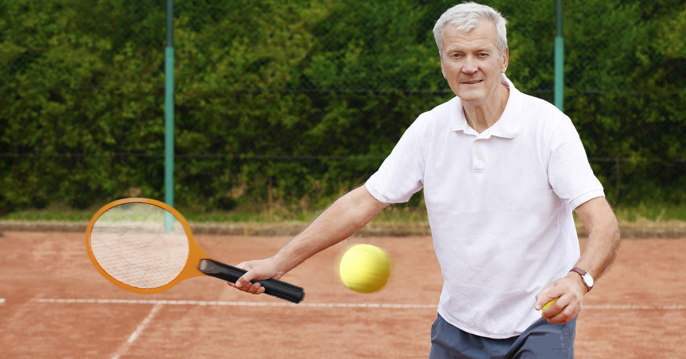 Papá con raqueta eléctrica llega al puesto número 1 del ranking ATP