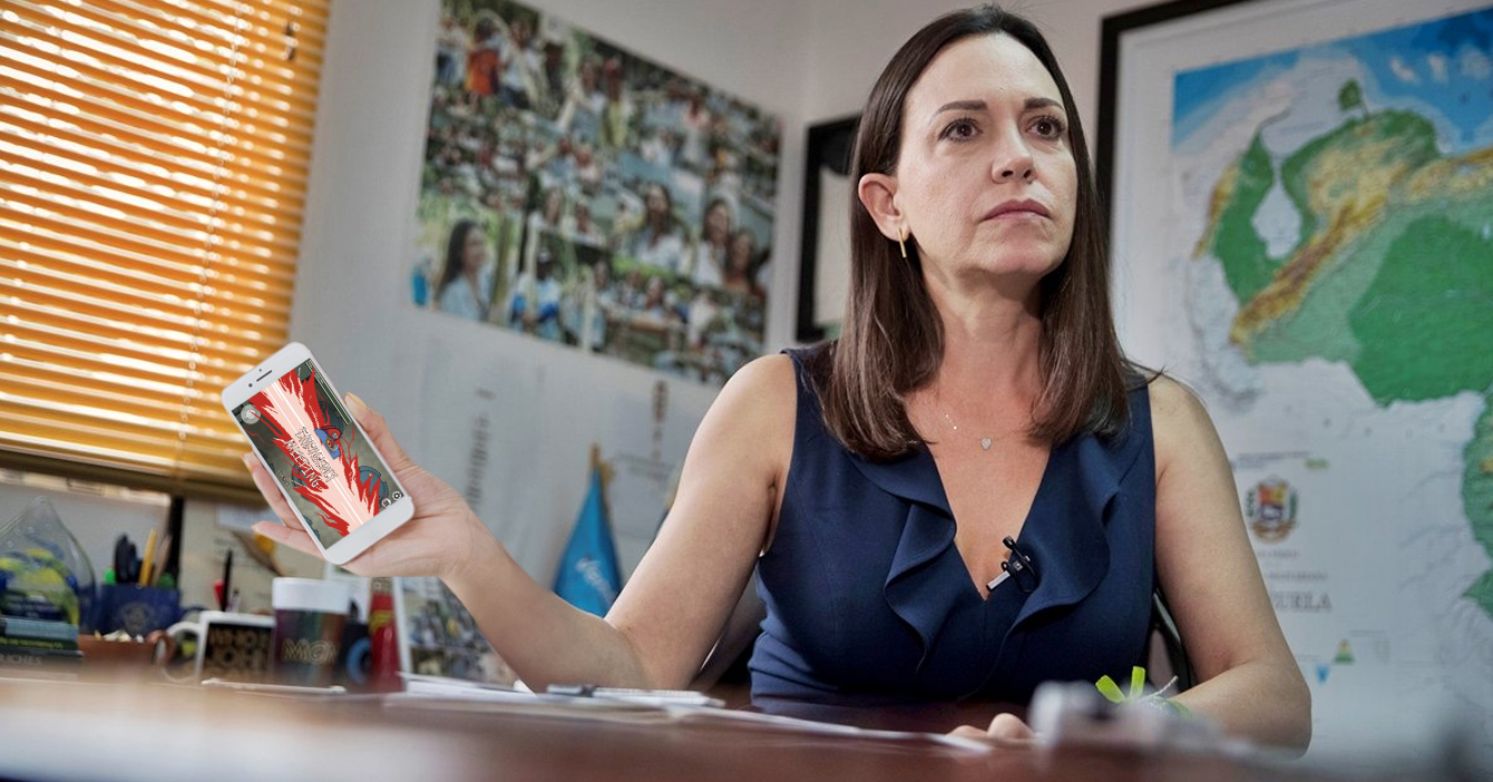 ¡SIN PELOS EN LA LENGUA! María Corina Machado le dice las verdades en su cara a impostor en Among Us