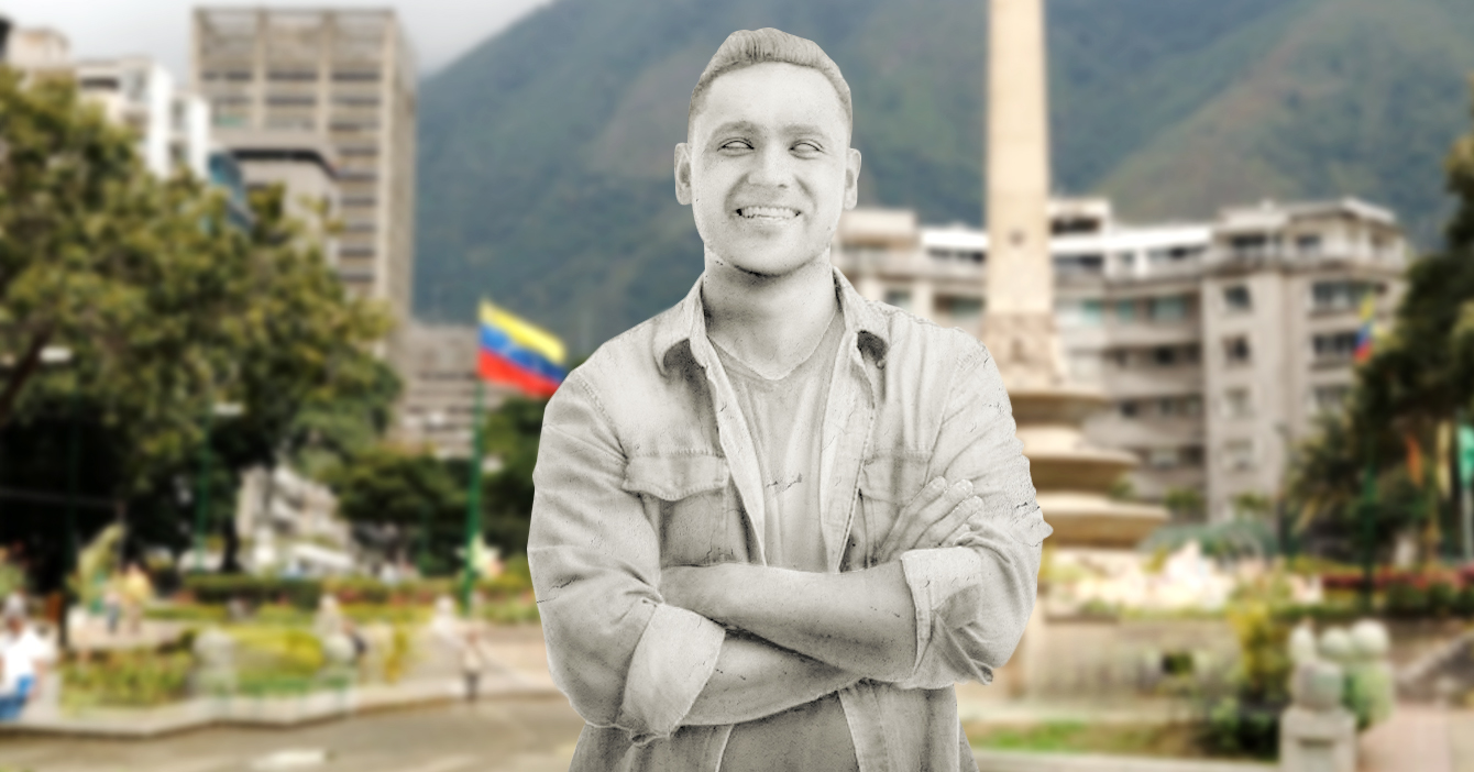 Develan estatua al héroe anónimo que presta el Zelle a toda Venezuela