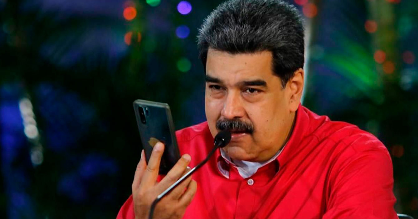 Maduro pregunta cuánto tiempo tarda María en pasarle los dólares