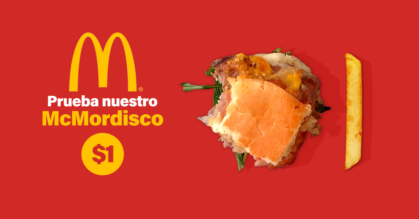 McDonald’s lanza combo de un mordisco por 1$