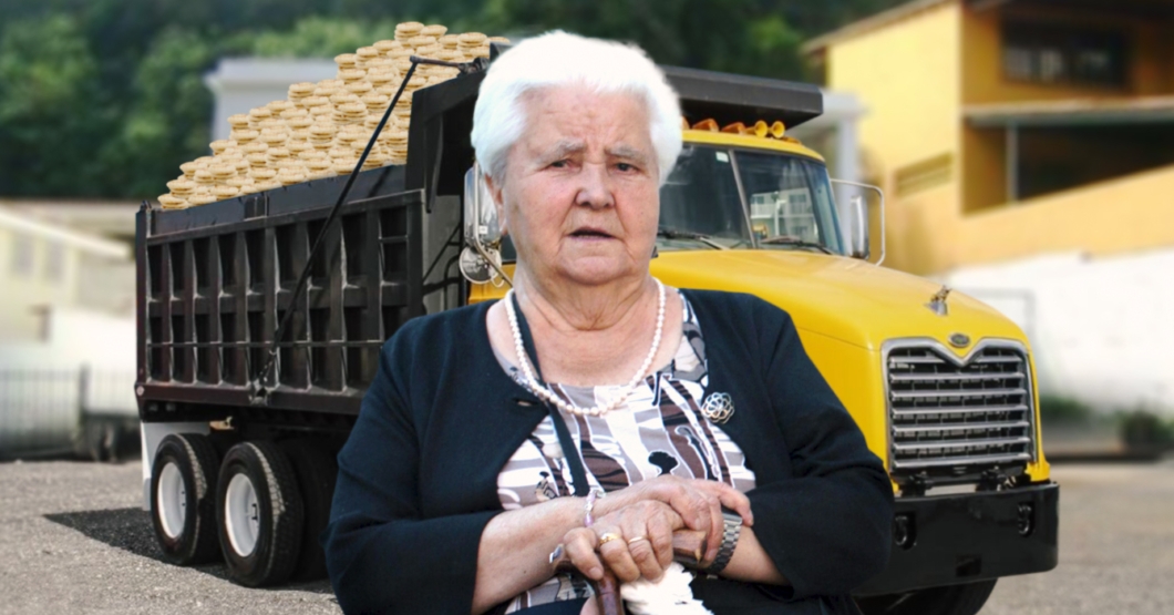 Abuela reporta pérdida de 3 toneladas de arepas luego de que su nieto cancelara la visita