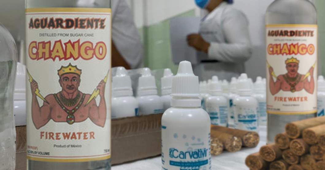 Obligan a Farmatodo a vender Carvativir, tabacos y aguardiente