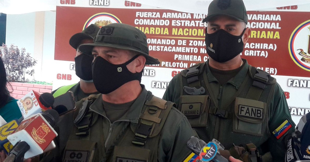 GNB envía mensaje de solidaridad a policías colombianos