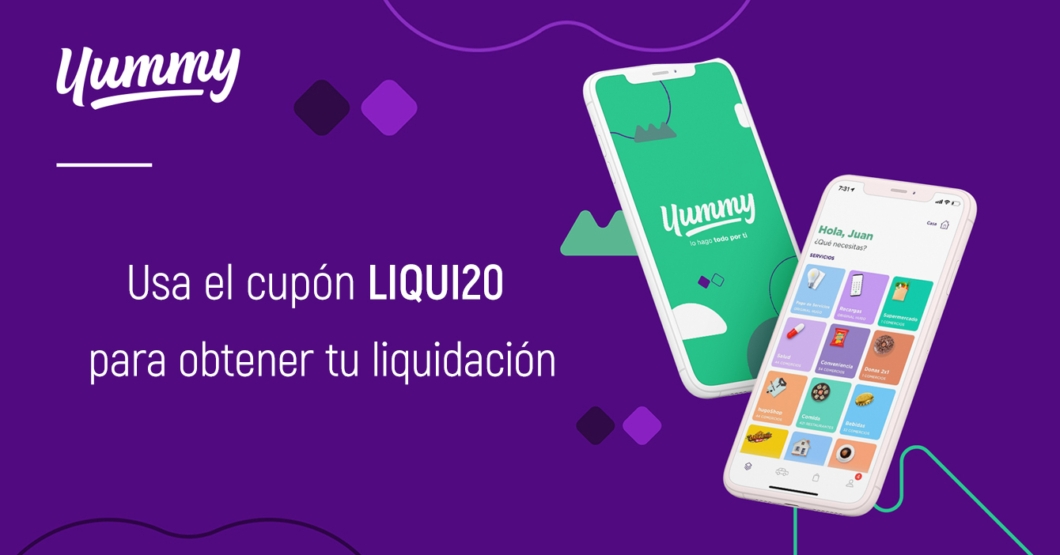 Yummy paga liquidación de sus empleados en cupones de la app