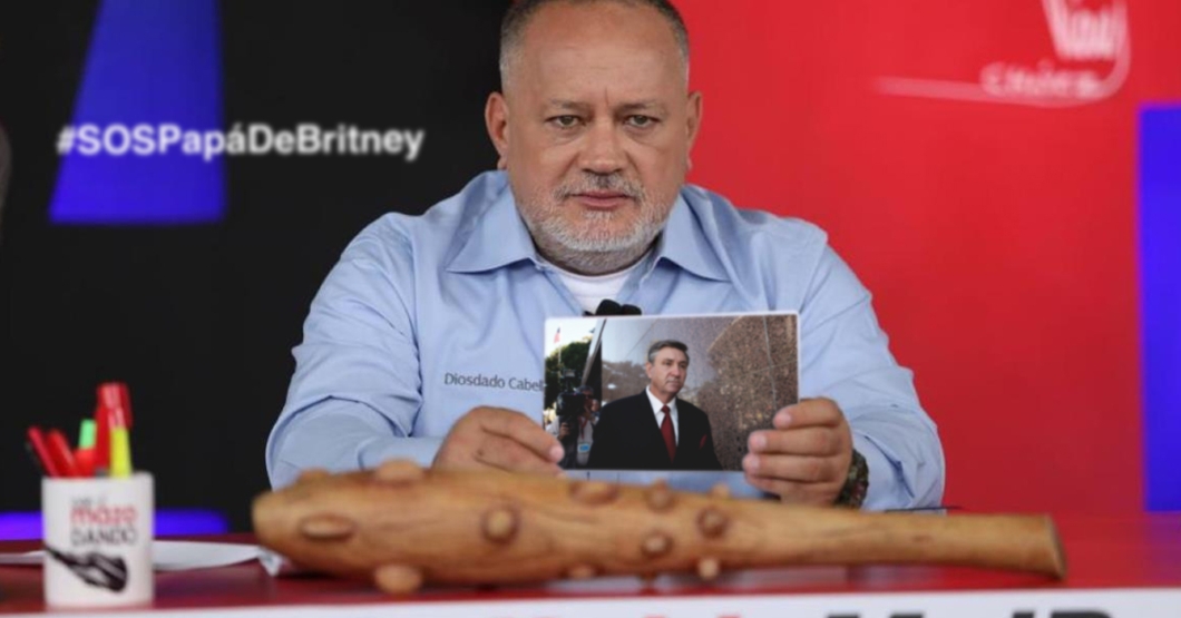 Diosdado manda palabras de aliento al papá de Britney