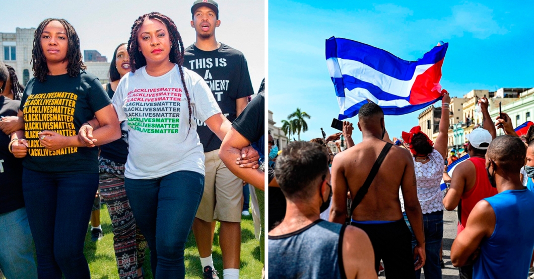 Black Lives Matter defiende a la dictadura cubana por violar derechos humanos sin discriminación racial