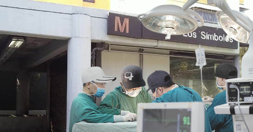 Buhoneros ofrecen trasplante de médula ósea en estación de Metro Los Símbolos