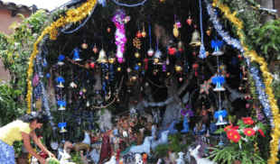 Pesebre de señora se convierte en único proyecto de infraestructura del país